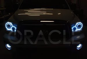 Toyota Tundra Fog Light Halo Kit - ORACLE Lighting - Blue - `07-`13